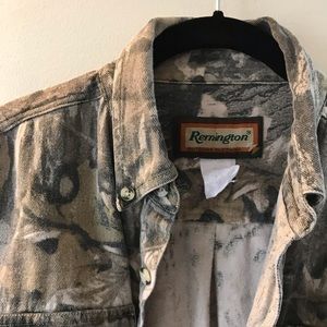 Vintage Remington Camo Shirt